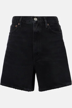 AGOLDE Stella high-rise denim shorts