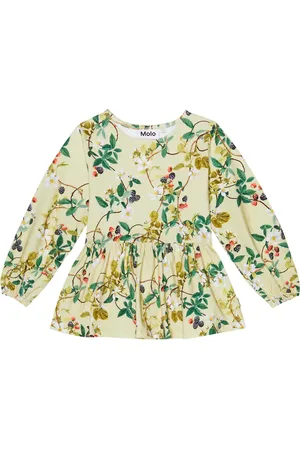Molo Renae printed cotton-blend top