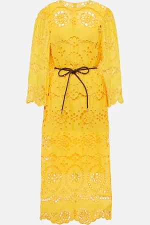 ZIMMERMANN Pop embroidered midi dress