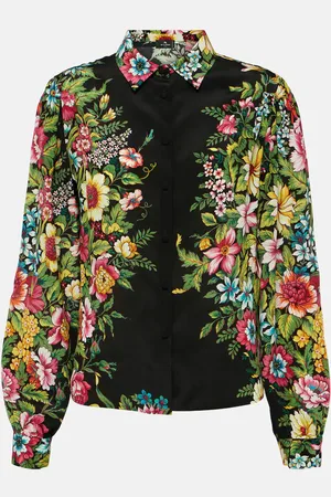 Etro Printed silk shirt