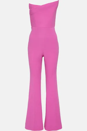 Roland Mouret Asymmetric wool jumpsuit