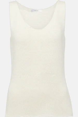 The Row Favana silk tank top