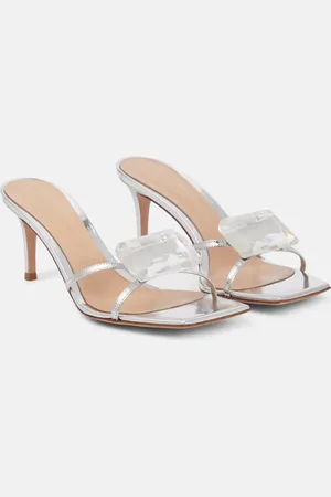 Gianvito Rossi Jaipur embellished leather mules