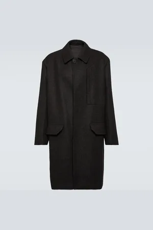 Rick Owens Jumbo virgin wool coat