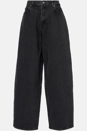 7 for all Mankind Mid-rise wide-leg jeans