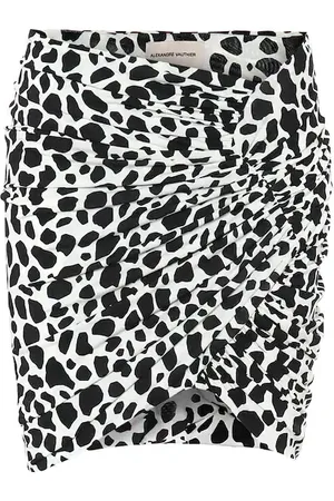 ALEXANDRE VAUTHIER Animal-print stretch-jersey miniskirt