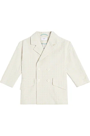 PAADE Baltic checked cotton blazer