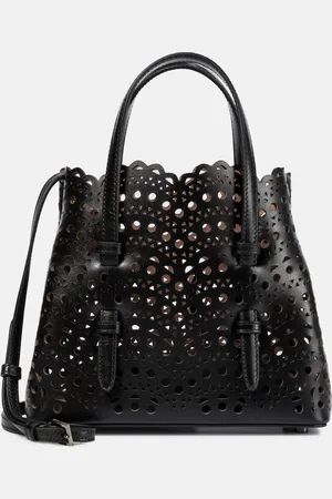 Alaïa Le Mina 20 Vienne Wave leather tote bag