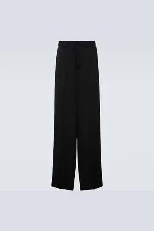 Balenciaga Wool wide-leg pants