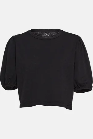 Velvet Hilary cotton blend top