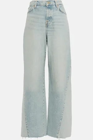 7 for all Mankind Zoey high-rise wide-leg jeans