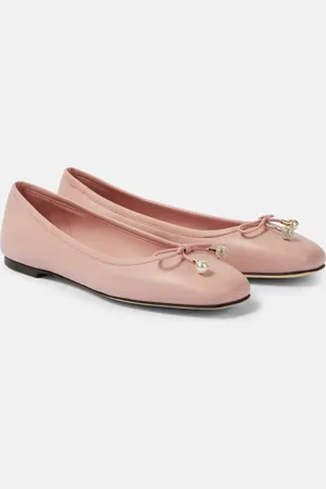 Jimmy Choo Elme leather ballet flats