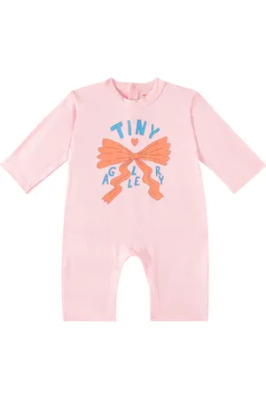 Tiny Cottons Baby Tiny Bow cotton onesie