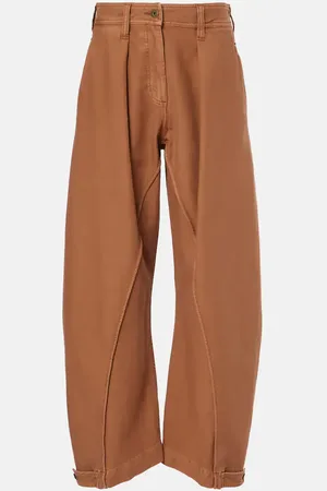 J.W.Anderson Twisted Seam cotton wide-leg pants