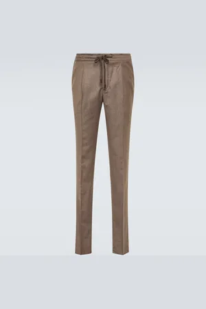Incotex Virgin wool tapered pants
