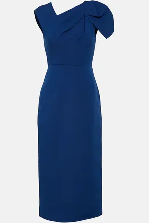 Roland Mouret Wool and silk midi dress