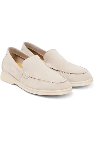 Loro Piana Summer Walk suede loafers