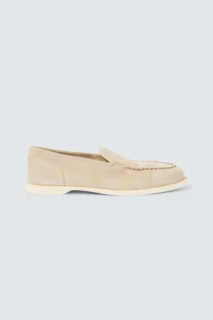 JOHN LOBB Pace suede loafers