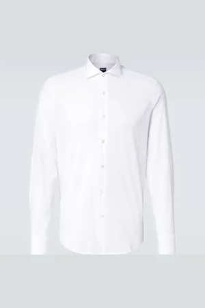FEDELI Cotton-blend shirt