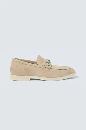 Gucci Horsebit suede loafers