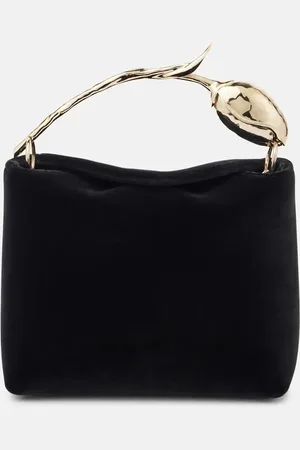 Erdem Bloom Mini velvet tote bag