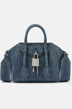 Givenchy Antigona Toy Lock denim tote bag