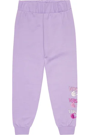 VERSACE Safety Pin printed cotton sweatpants