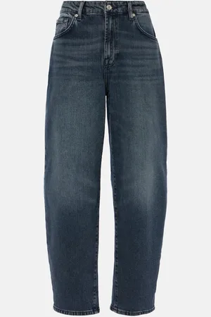 7 for all Mankind Jayne high-rise tapered jeans