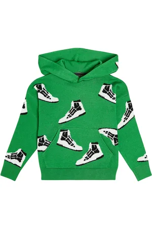 AMIRI Skel Top intarsia wool hoodie