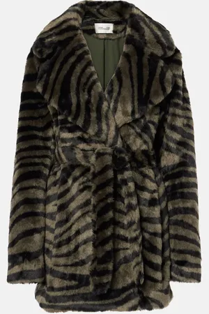 Diane von Furstenberg Tanesha faux shearling jacket