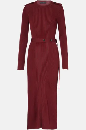 Proenza Schouler Lauryn ribbed-knit midi dress