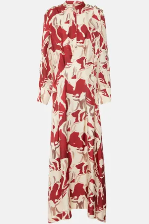 Altuzarra Felicia printed silk maxi dress