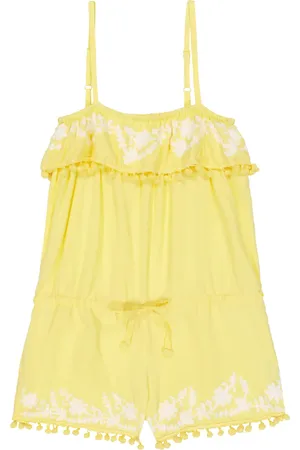Melissa Odabash Baby Eisha embroidered playsuit