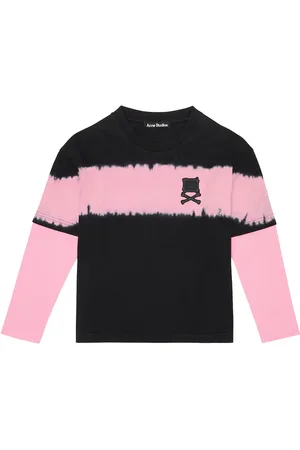 Acne Studios Face printed cotton jersey top