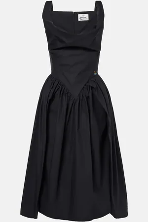 Vivienne Westwood Sunday cotton corset midi dress