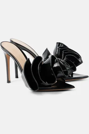 Gianvito Rossi Gabrielle 105 leather mules