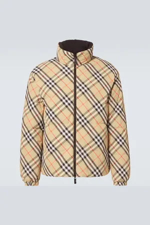 Burberry Check down jacket