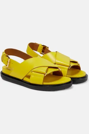 Marni Fussbett leather sandals