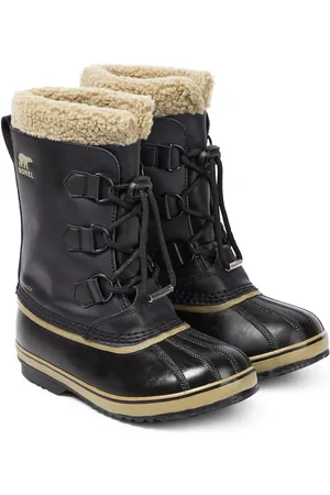 sorel Yoot Pac leather snow boots