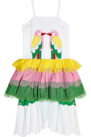 Stella McCartney Tiered tulle dress