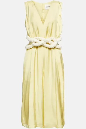 Jil Sander Embellished satin jumpsuit