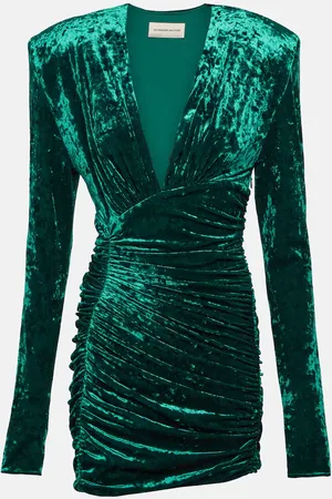 ALEXANDRE VAUTHIER Velvet minidress