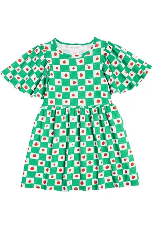 Bobo Choses Tomato ruffled cotton dress