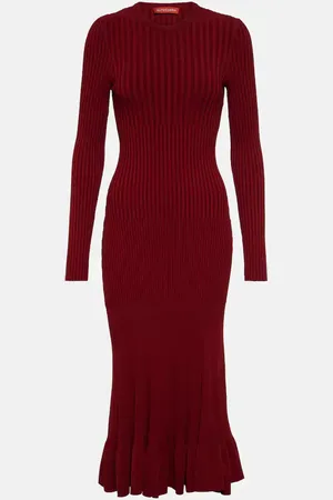 Altuzarra Seyrig ribbed-knit midi dress