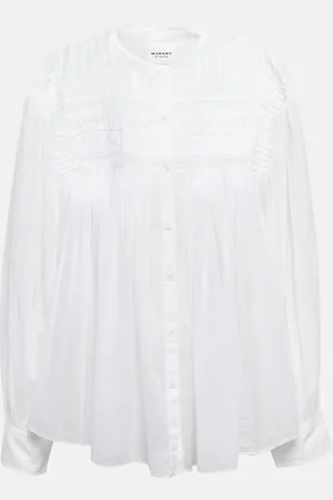 Marant Etoile Plalia oversized cotton blouse