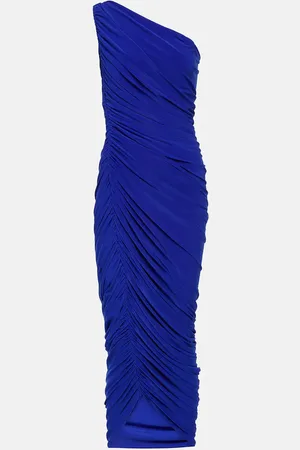 Norma Kamali Diana one-shoulder maxi dress