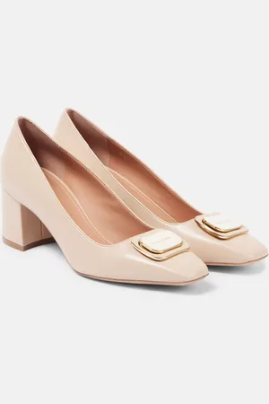 Salvatore Ferragamo Vella leather pumps