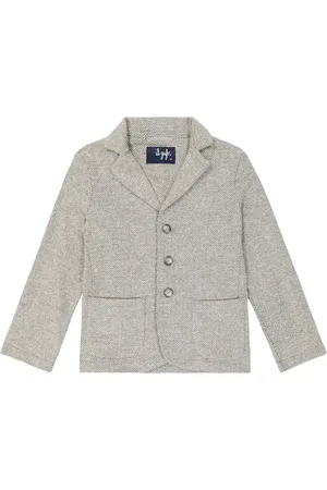 Il gufo Cotton chevron jacket