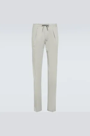 Incotex Cotton-blend slim pants