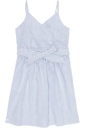 Ralph Lauren Striped cotton seersucker dress